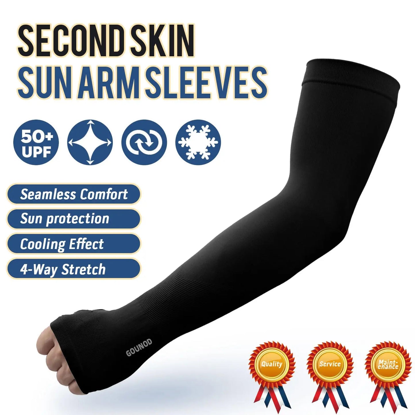 8PCS/4Pairs Mixed Color Sun Protection Sleeves Breathable Quickly Dry Arm Sleeves Driving Sports Outdoor Arm Sleeves