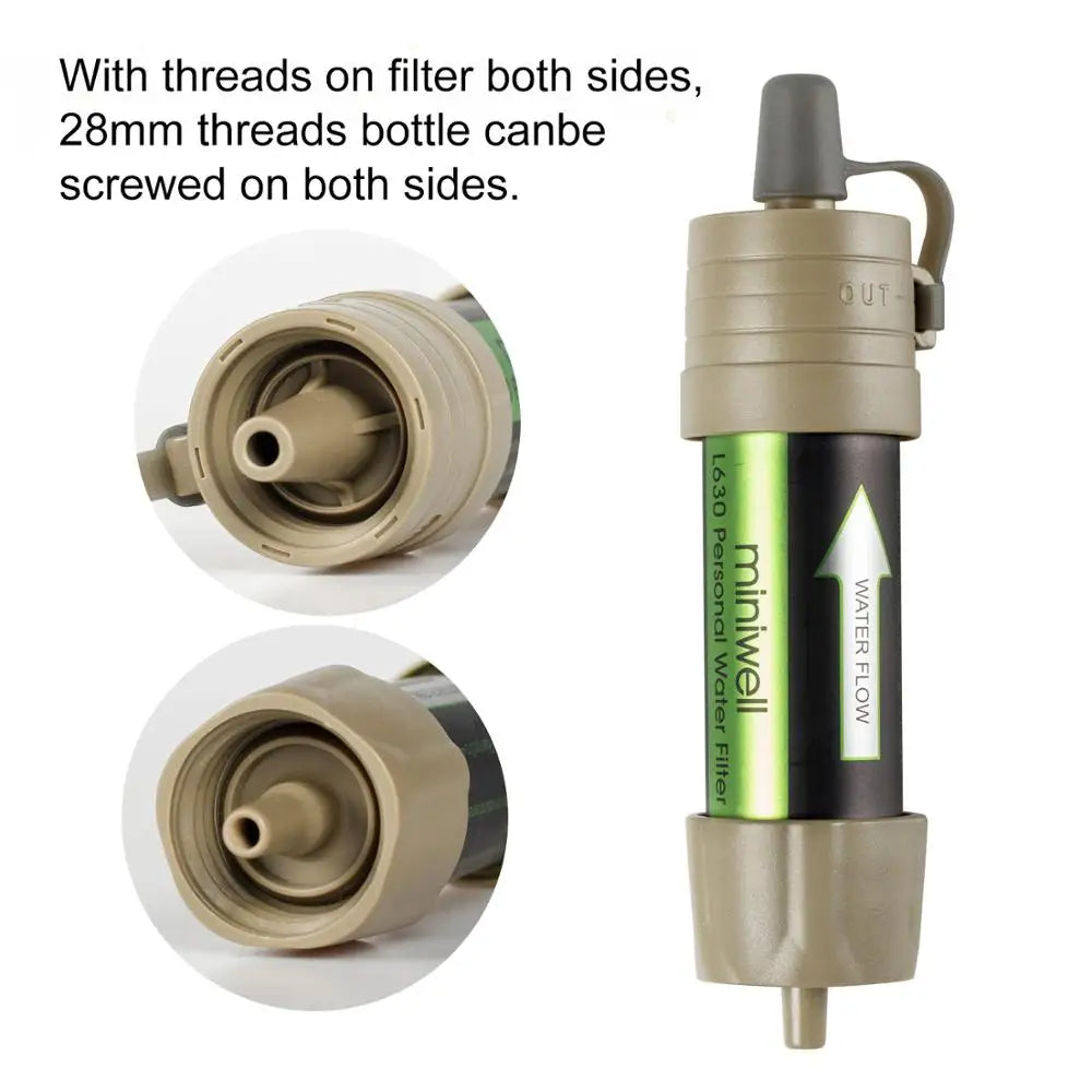 Miniwell Outdoor Gravity Water Filter System For Hiking