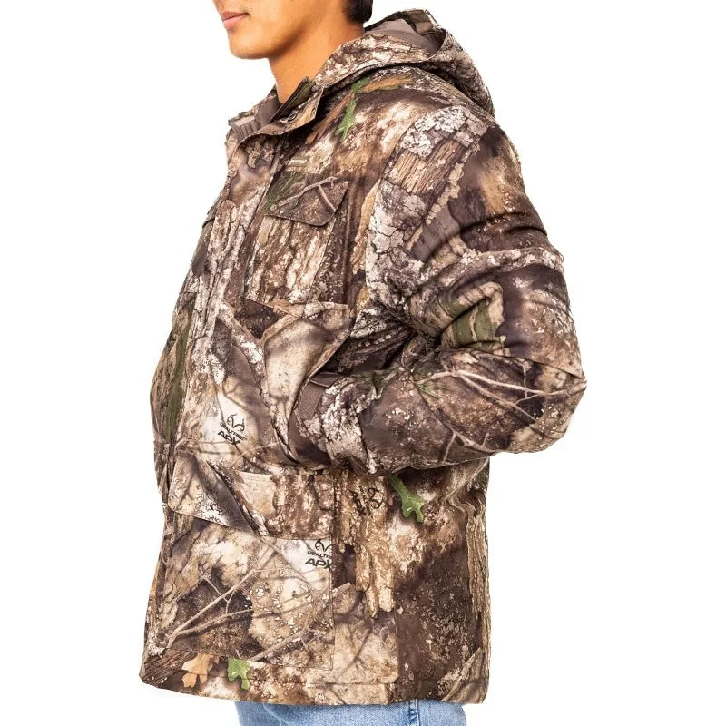 Ytyincn Men's Windproof Insulated Camo Hunting Parka