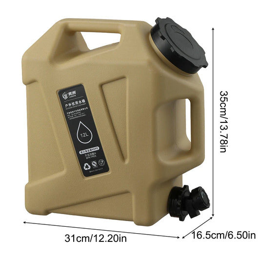 Leakproof Camping Water Container With Spigot For Hiking