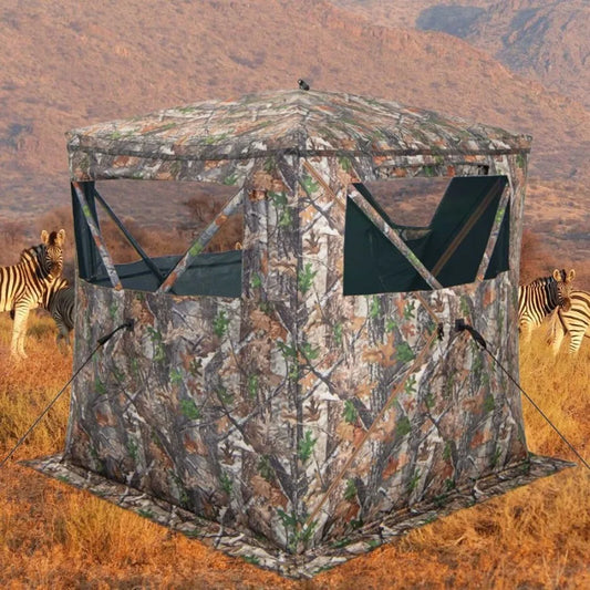 Hunting Blind Portable Pop Up Ground Tent With Carry Bag