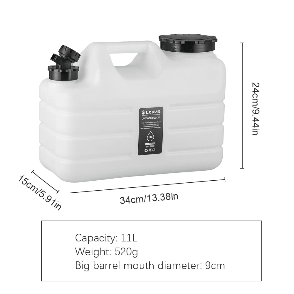 Leakproof Camping Water Container With Spigot For Hiking