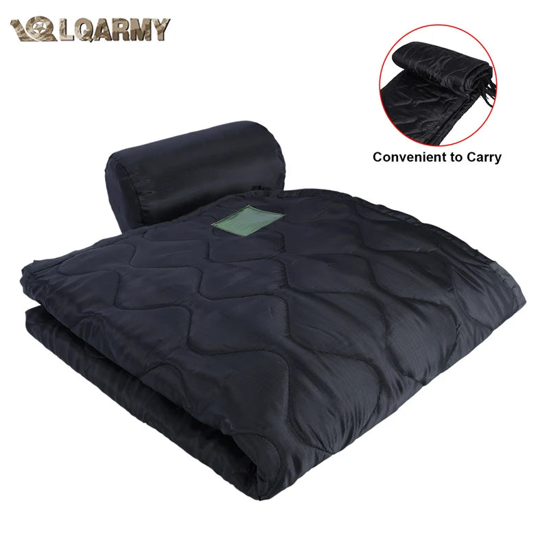 LQARMY Tactical Camouflage Water Repellent Poncho Blanket
