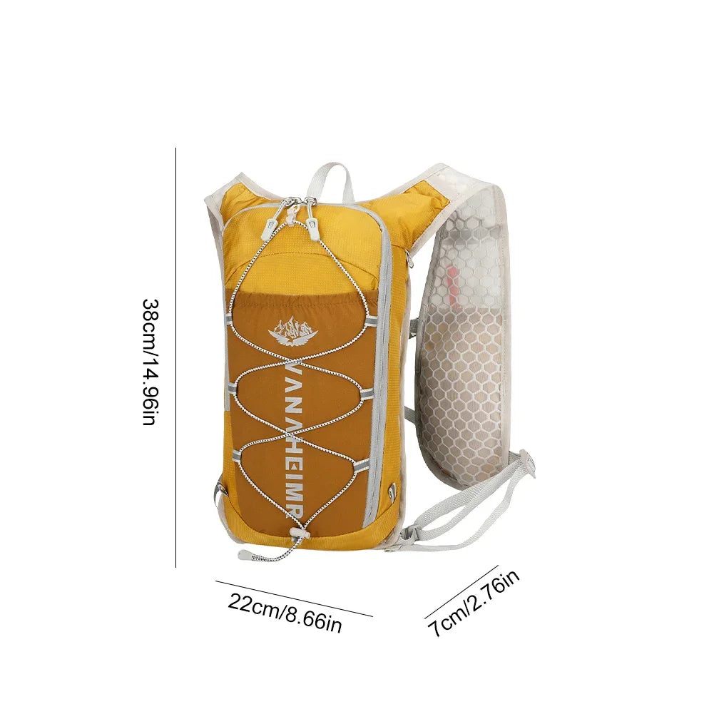 Unisex Lightweight Trail Running Backpack Breathable Hydration Vest Water Pack Waterproof Camping Sports Cycling Climbing Vest