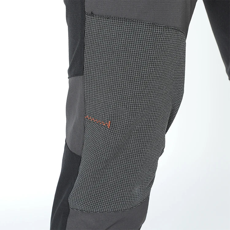 Men's mountaineering outdoor pants with four-sided elastic quick drying pants, light and thin summer elastic breathable quick dr