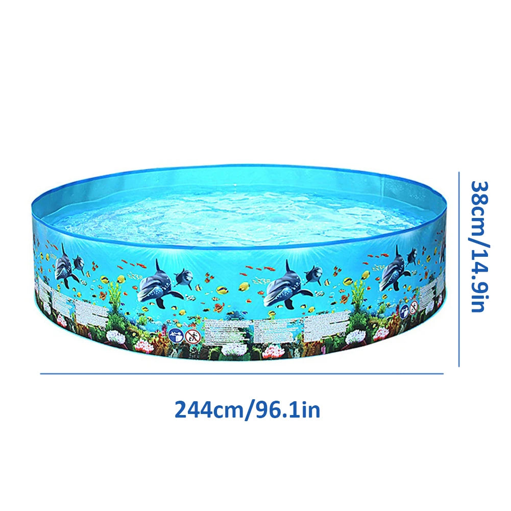 Hign Concerned Inflatable Pool Foldable Family Water Fun