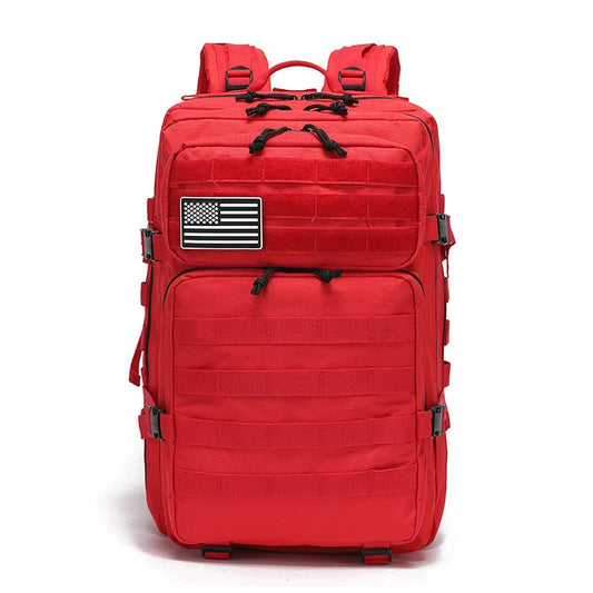Outdoor tactical backpack multifunctional large capacity camouflage camping waterproof sports mountaineering backpack