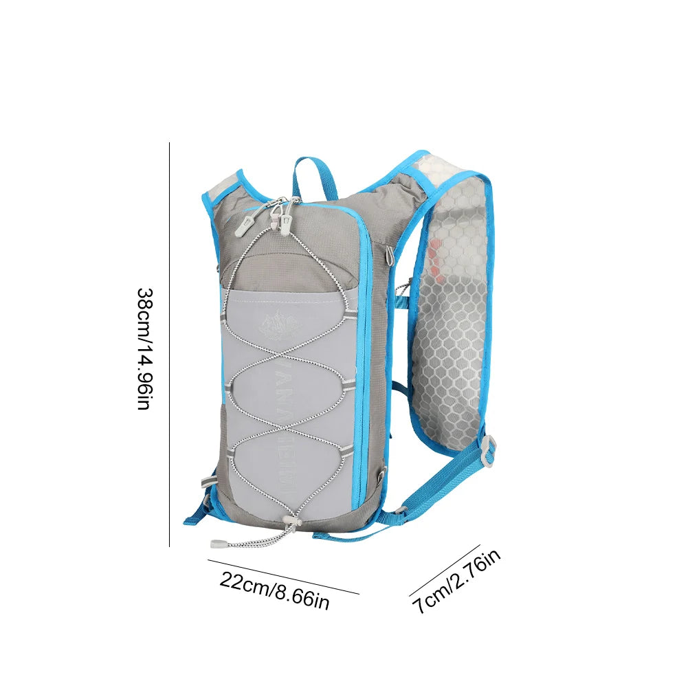 Unisex Lightweight Trail Running Backpack Breathable Hydration Vest Water Pack Waterproof Camping Sports Cycling Climbing Vest