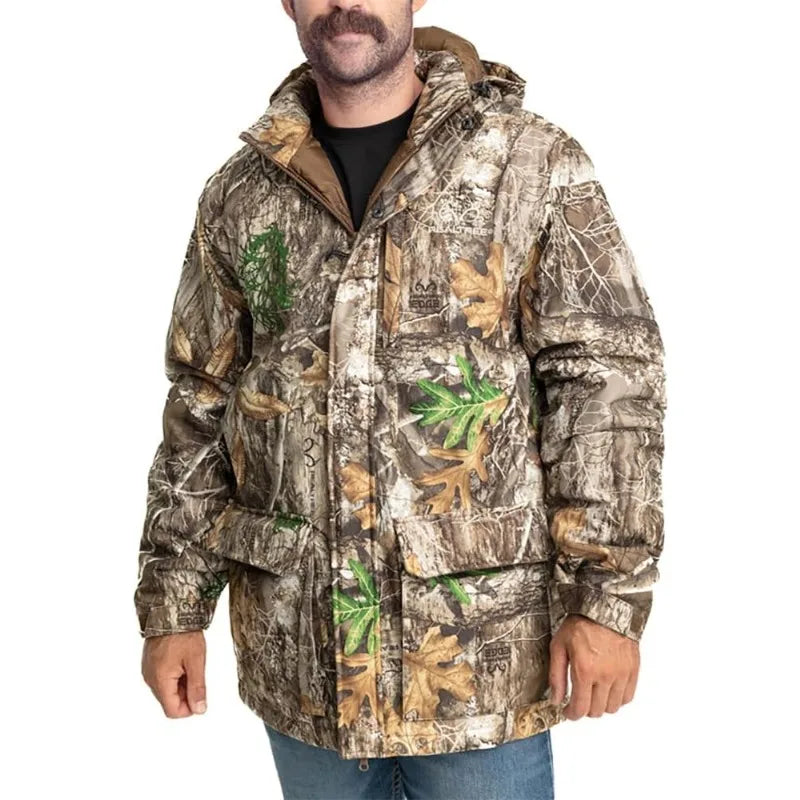 Ytyincn Men's Windproof Insulated Camo Hunting Parka