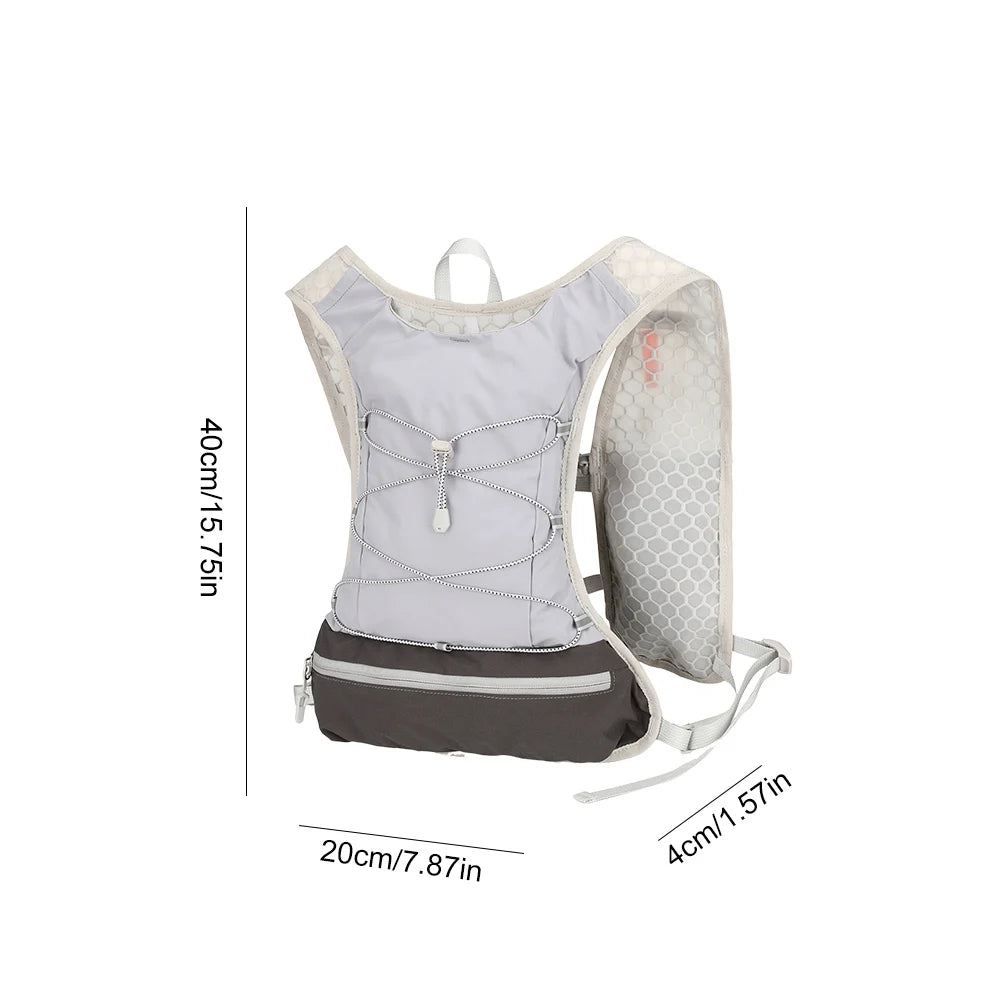 Unisex Lightweight Trail Running Backpack Breathable Hydration Vest Water Pack Waterproof Camping Sports Cycling Climbing Vest
