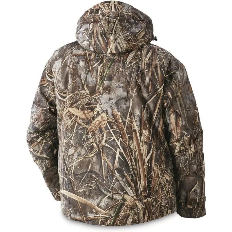 YTYINCN Waterfowl Jacket Mossy Oak Waterproof Insulated