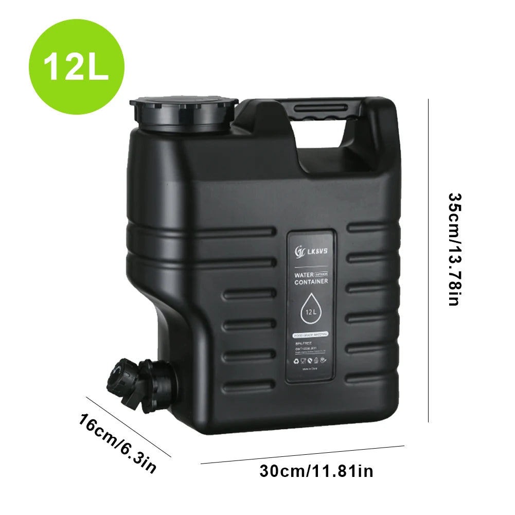 Leakproof Camping Water Container With Spigot For Hiking