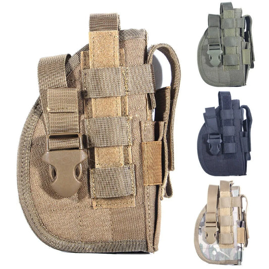 Hand Options Universal Pistol Holster Molle Nylon Belt