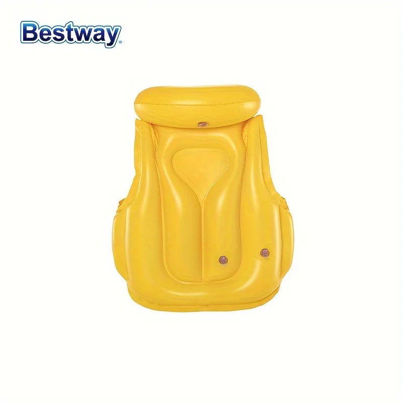 Bestway 32034 1PC Swimming Buoyancy Classic Life Jacket, Swimming Vest Buoyancy Swimming Jacket, Swimming Training Water Sports