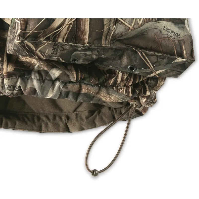 YTYINCN Waterfowl Jacket Mossy Oak Waterproof Insulated