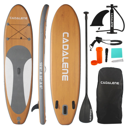 CADALENE Inflatable Paddle Board With Sup Accessories