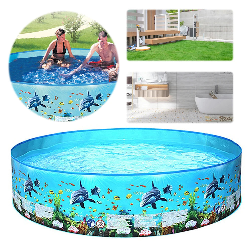 Hign Concerned Inflatable Pool Foldable Family Water Fun
