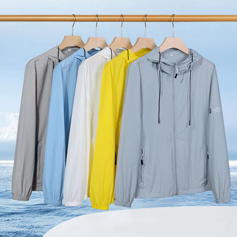 Snow Pinnacle Quick Dry Hooded Jacket For Men Women Summer