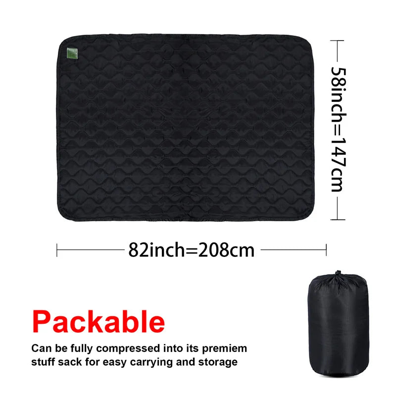 LQARMY Tactical Camouflage Water Repellent Poncho Blanket