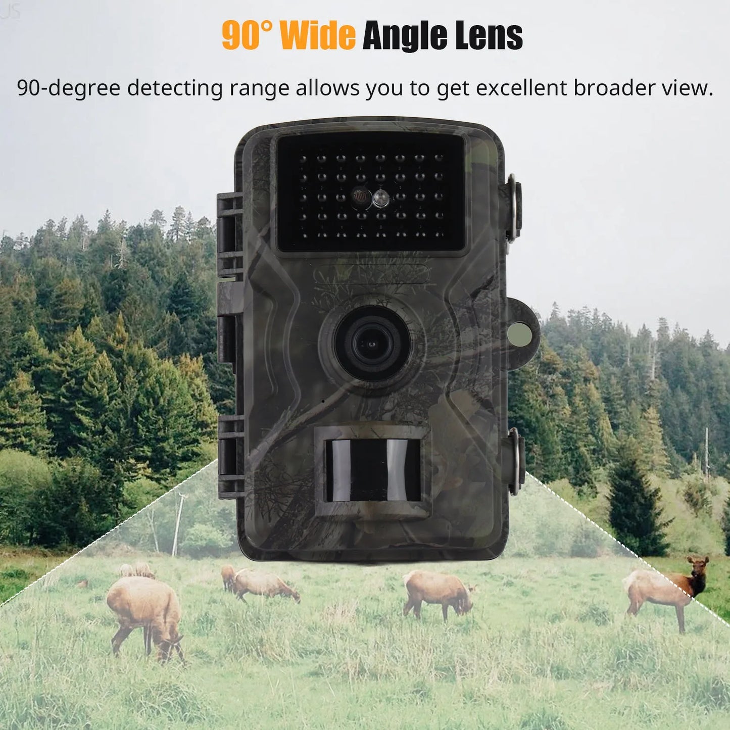 Hilitand 1080P Hunting Camera With 16MP Night Vision
