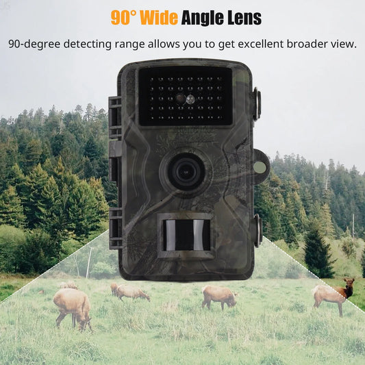 Hilitand 1080P Hunting Camera With 16MP Night Vision
