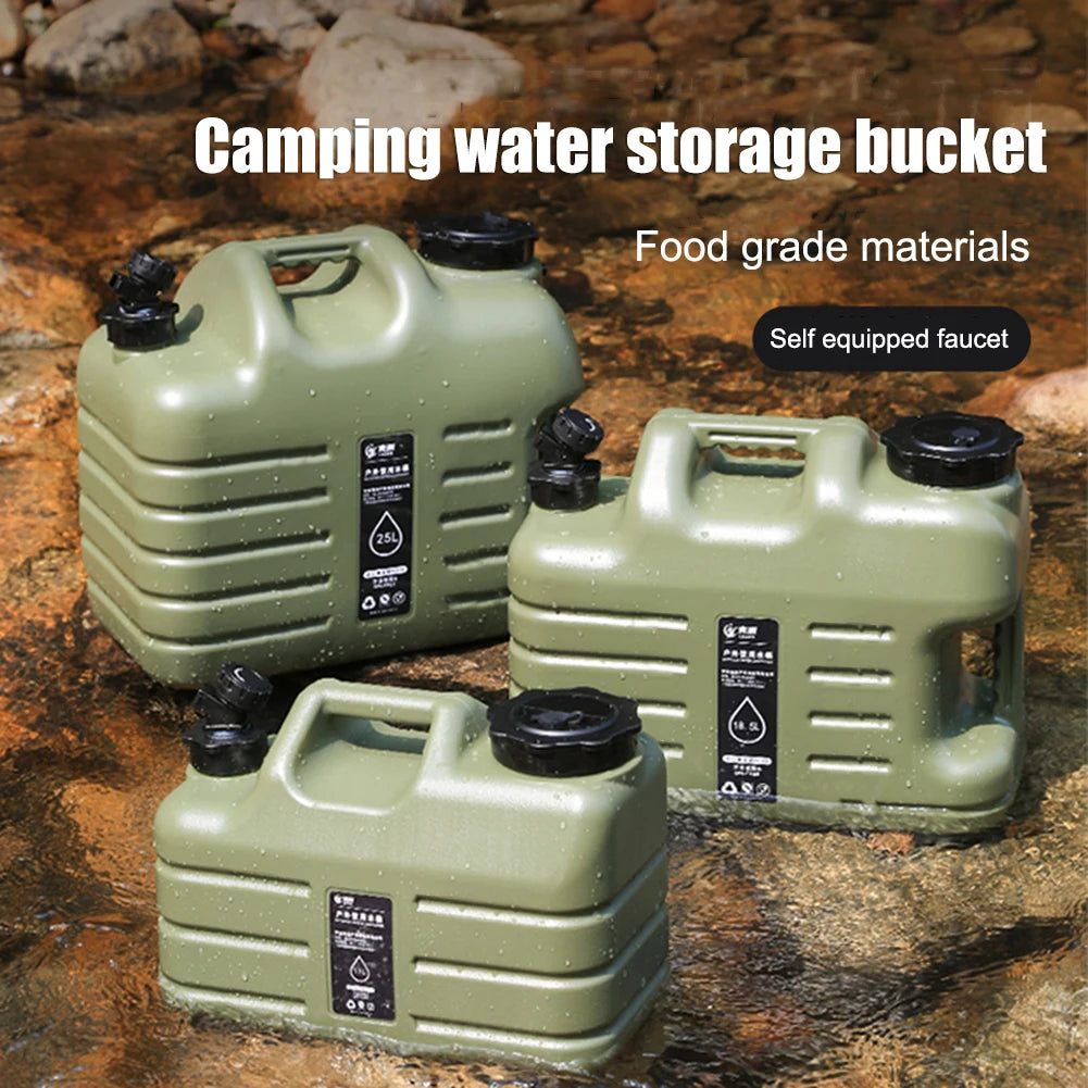 Leakproof Camping Water Container With Spigot For Hiking