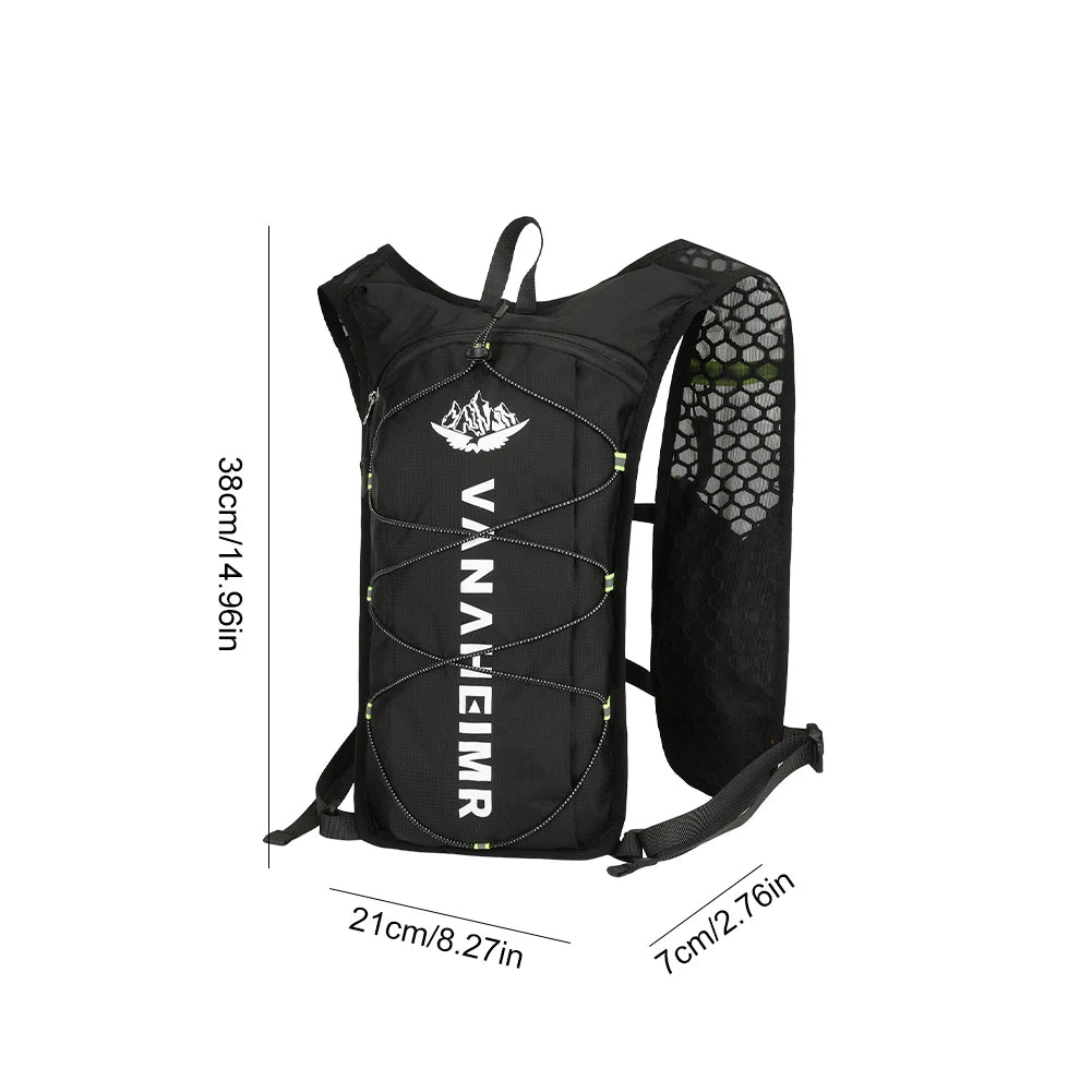 Unisex Lightweight Trail Running Backpack Breathable Hydration Vest Water Pack Waterproof Camping Sports Cycling Climbing Vest