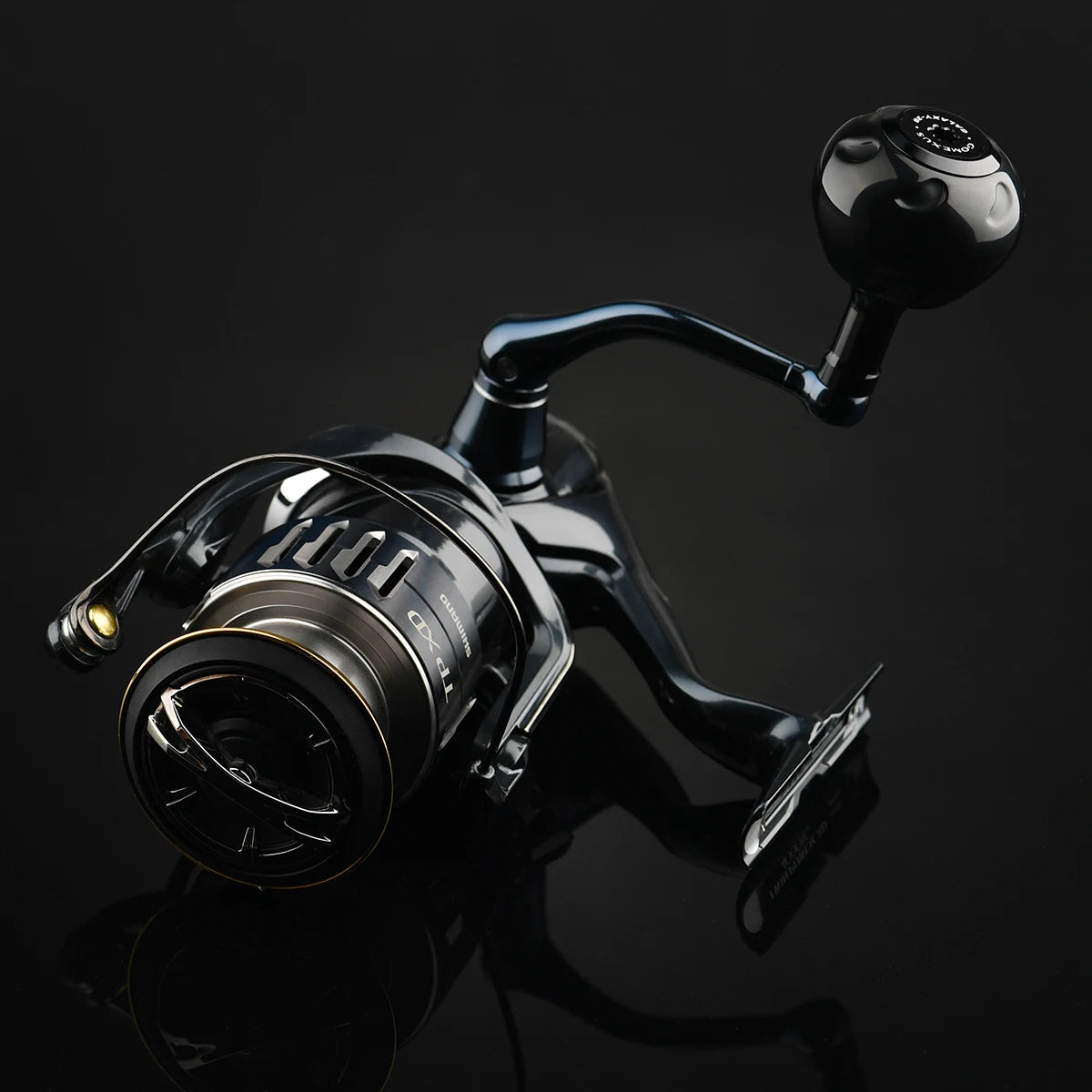 Gomexus Titanium Reel Power Knob 38mm for Shimano Stella Nasci FC Stradic FL Vanquish 0 Daiwa BG MQ Certate Exist LT 2000-5000