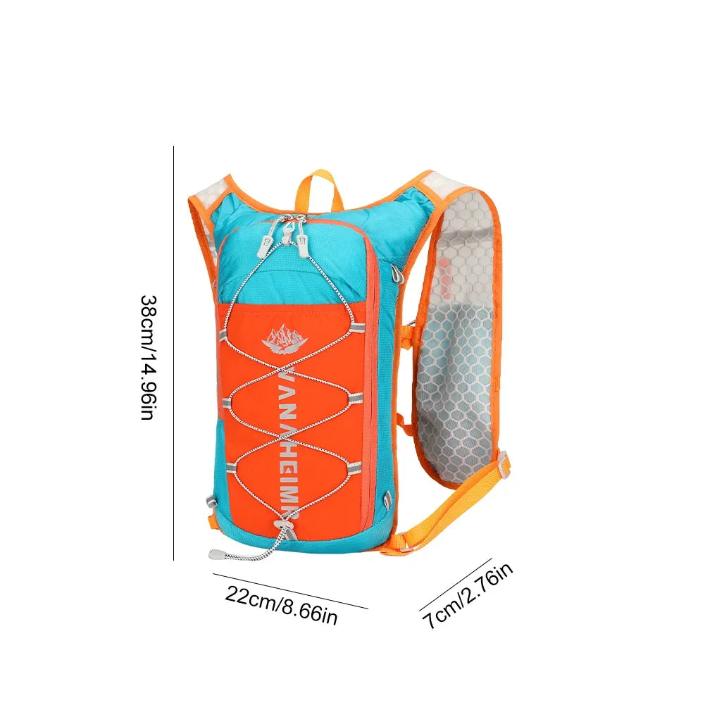 Unisex Lightweight Trail Running Backpack Breathable Hydration Vest Water Pack Waterproof Camping Sports Cycling Climbing Vest