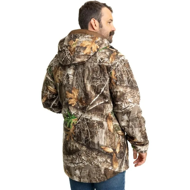 Ytyincn Men's Windproof Insulated Camo Hunting Parka