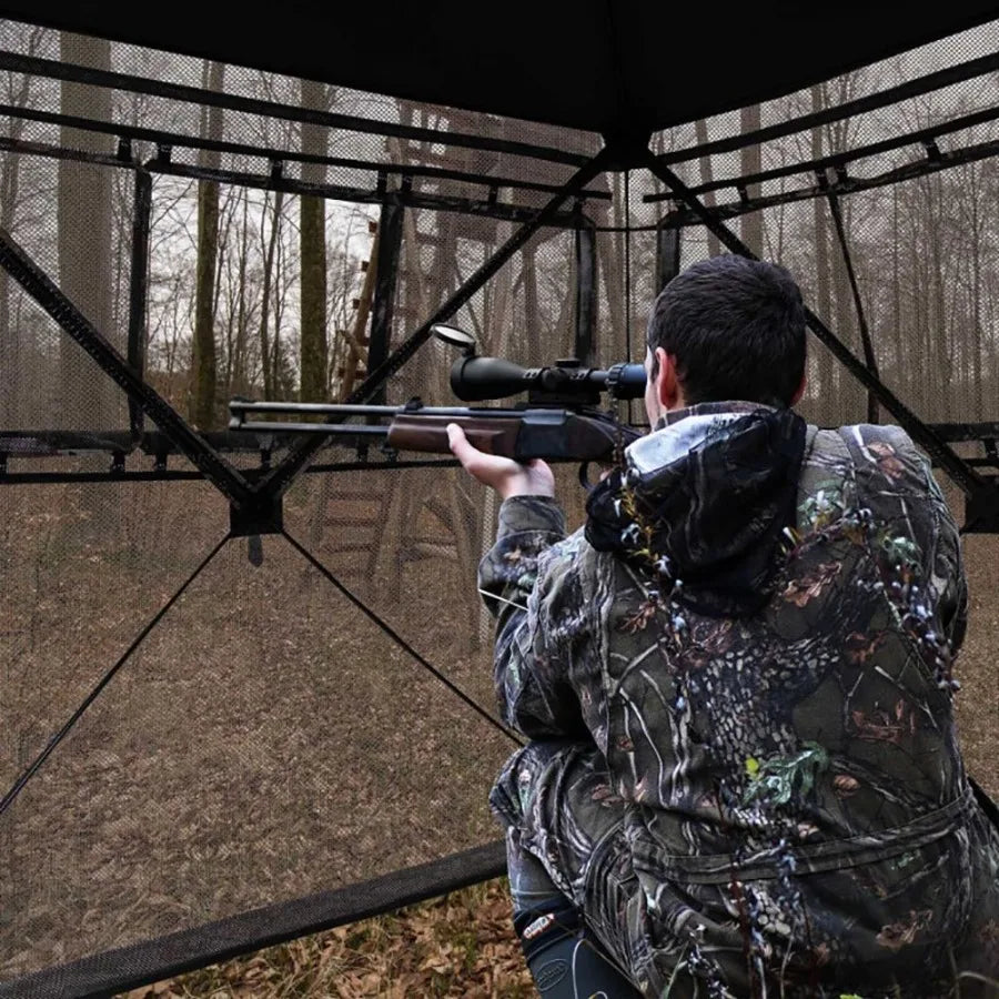 Hunting Blind Portable Pop Up Ground Tent With Carry Bag