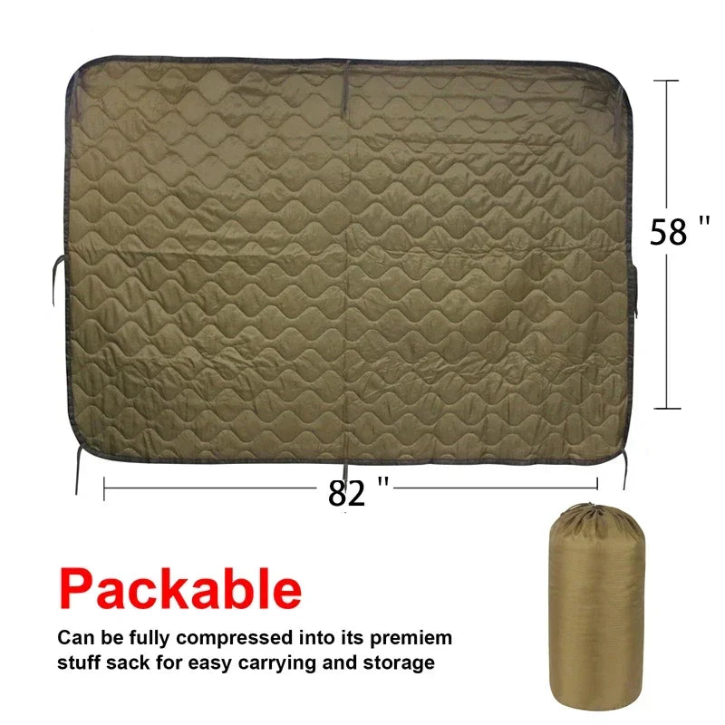 LQARMY Waterproof Camouflage Tactical Poncho Liner