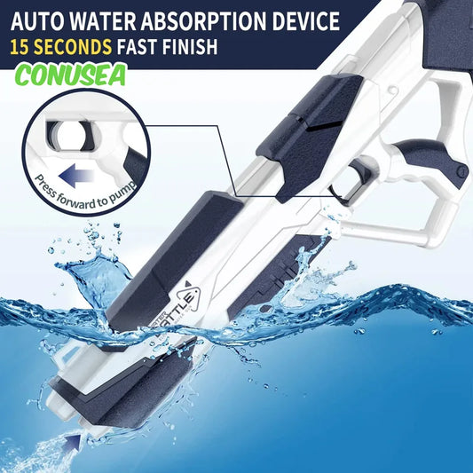 CONUSEA Electric Water Gun Squirt Pistol Space Battle Toys